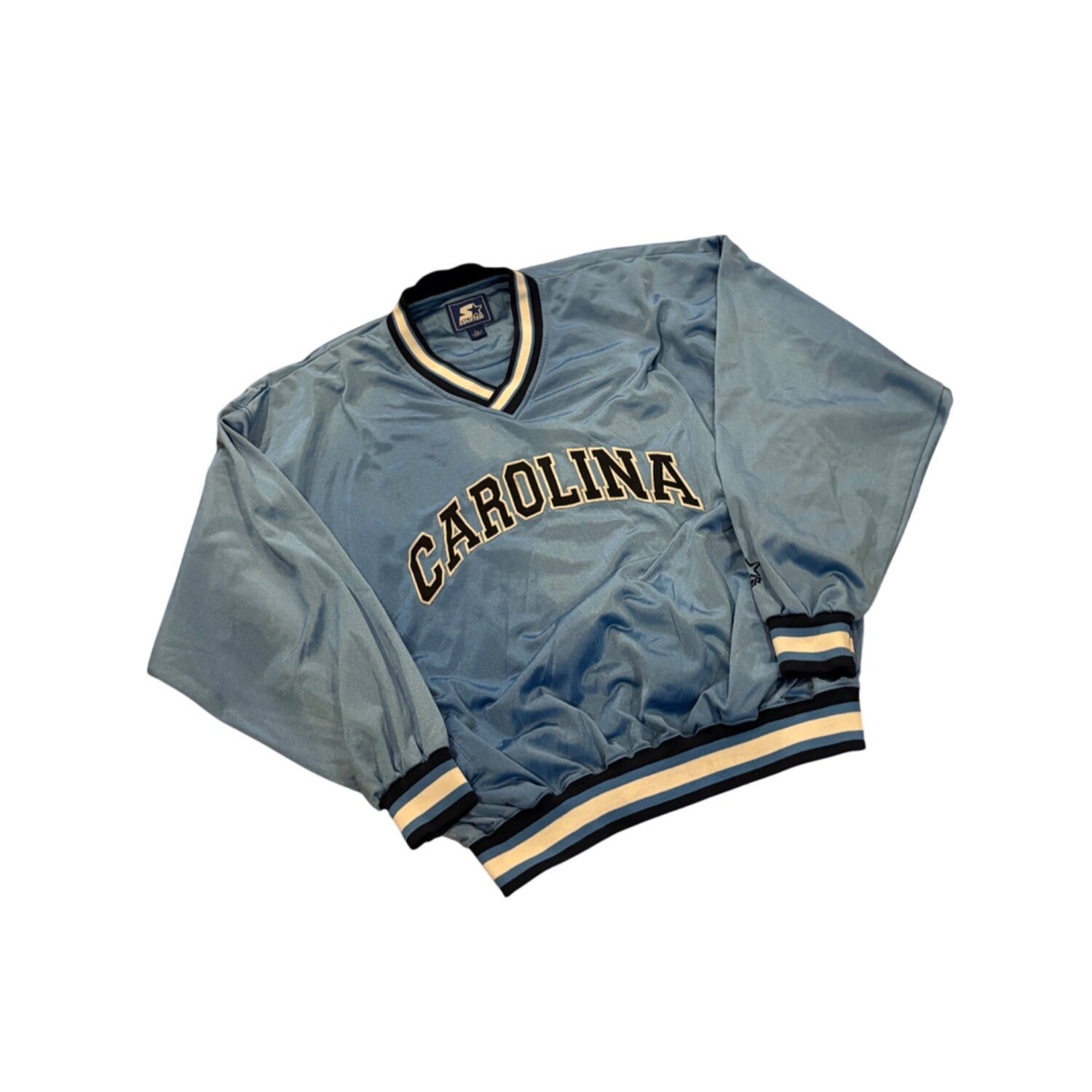 Vintage 1990's Starter North Carolina Tar Heels Pullover Jacket Men's Large