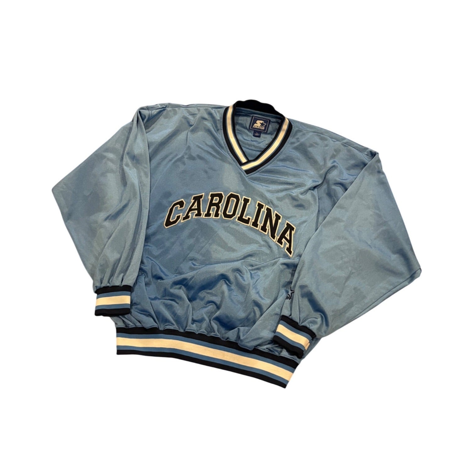 Vintage 1990's Starter North Carolina Tar Heels Pullover Jacket Men's Large