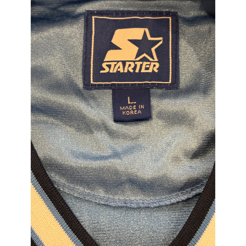Vintage 1990's Starter North Carolina Tar Heels Pullover Jacket Men's Large