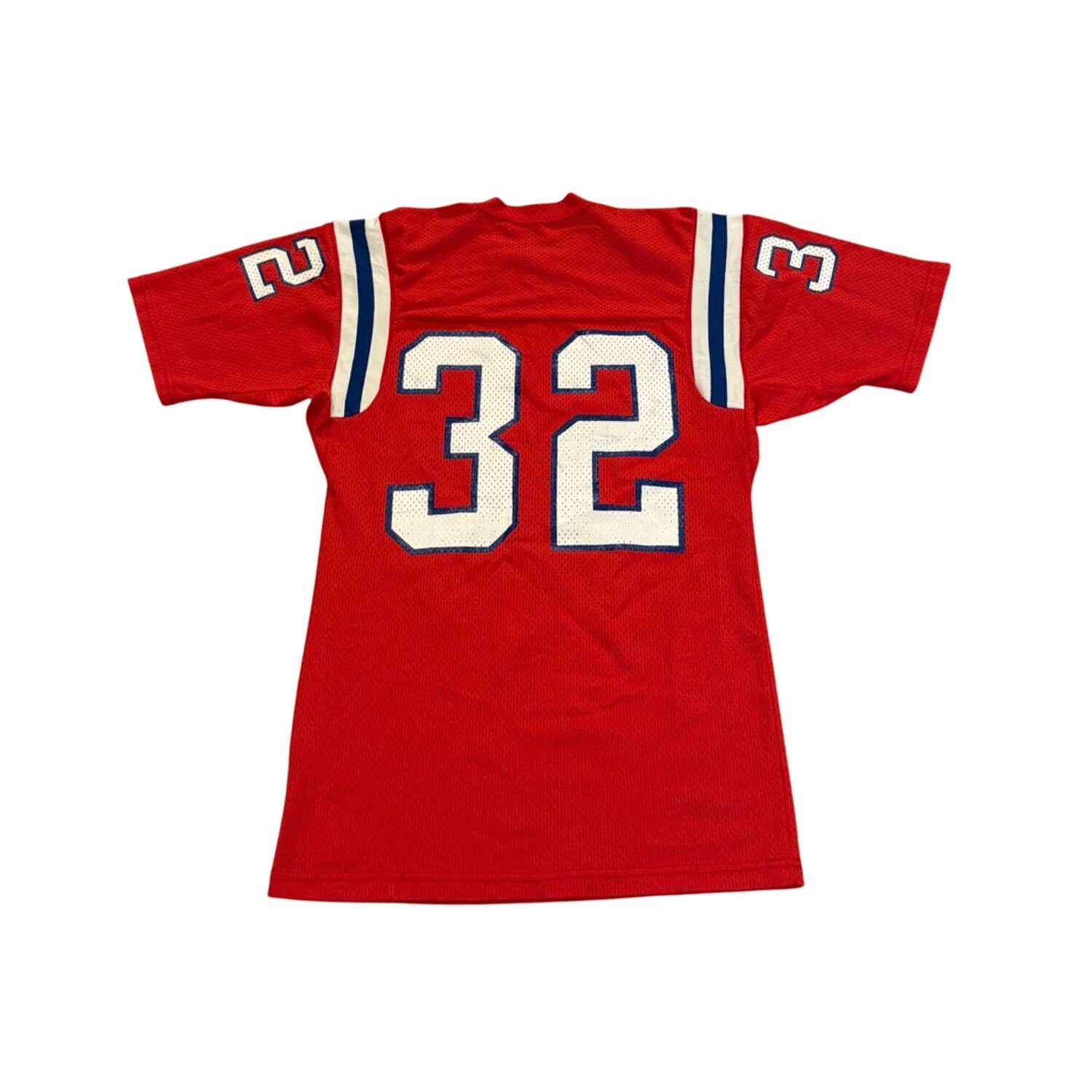 Vintage 1980's Sand-Knit New England Patriots Craig James #32 NFL Jersey Medium