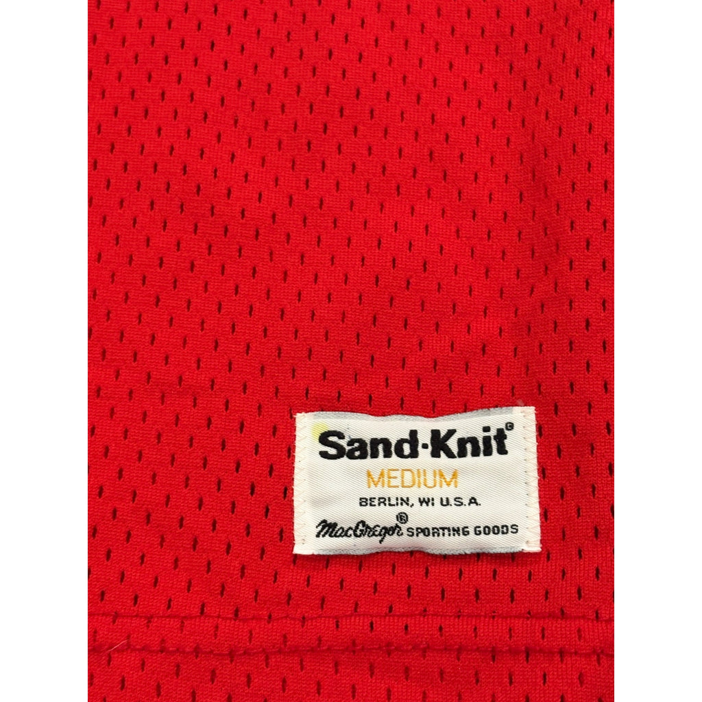 Vintage 1980's Sand-Knit New England Patriots Craig James #32 NFL Jersey Medium