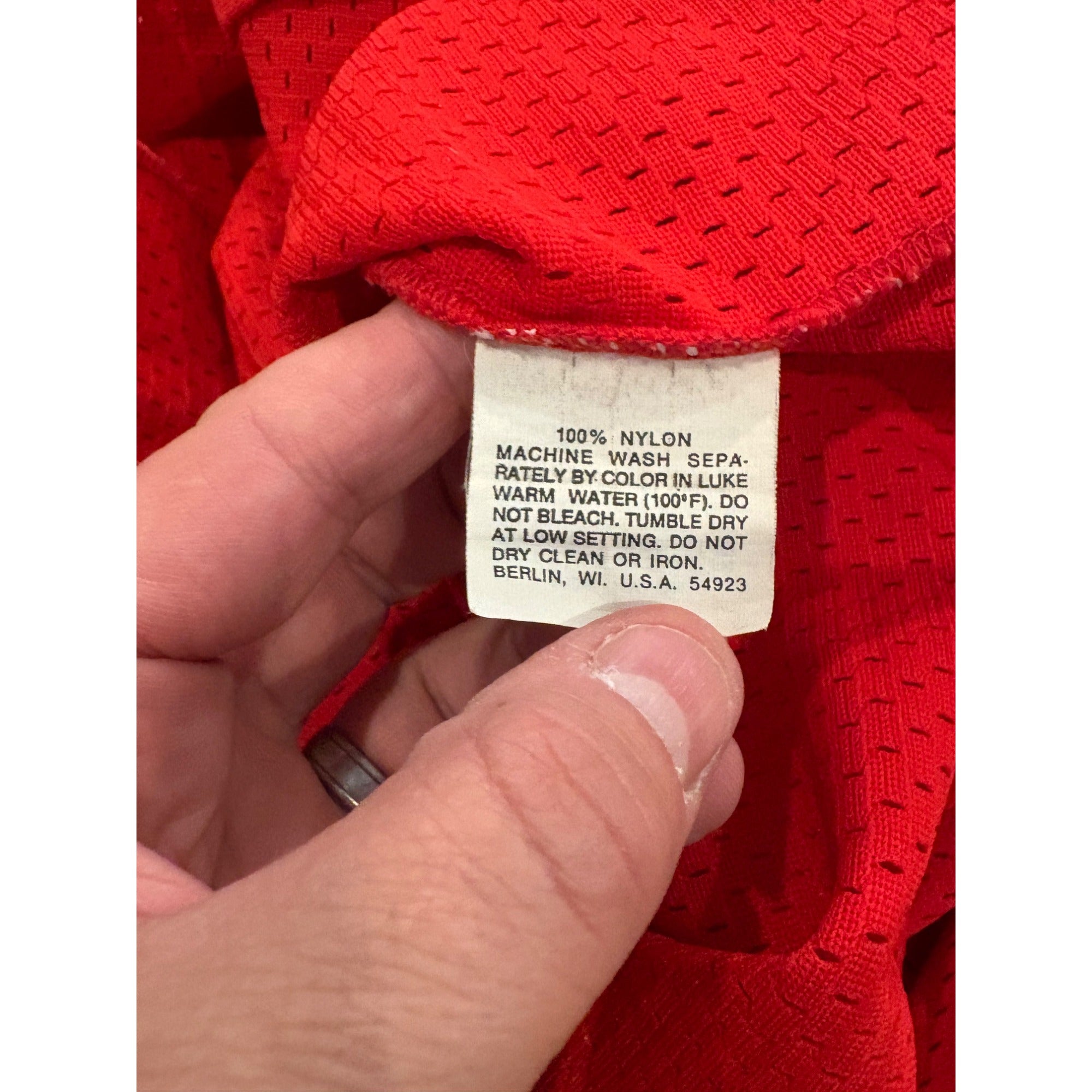 Vintage 1980's Sand-Knit New England Patriots Craig James #32 NFL Jersey Medium