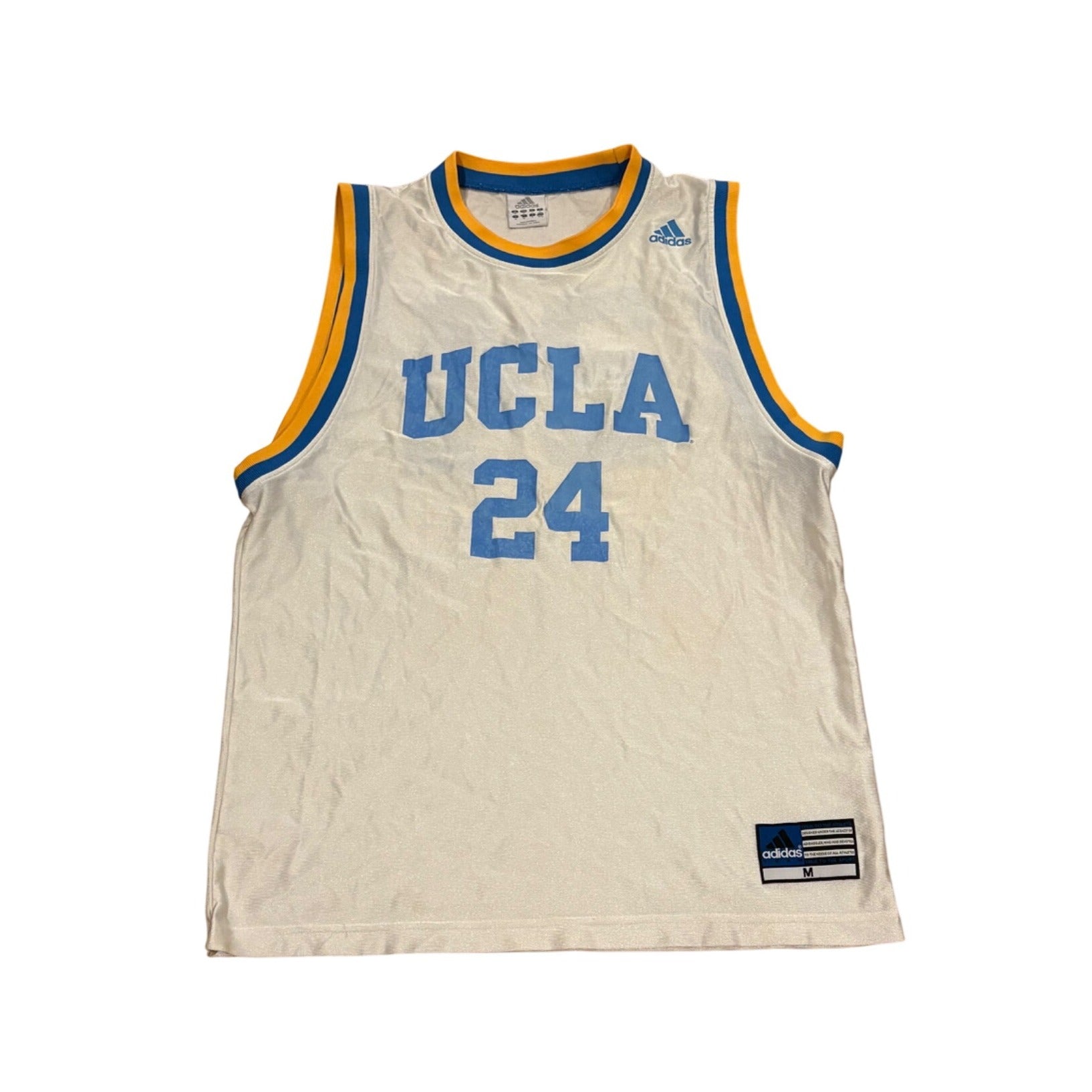 Vintage 1990’s Adidas UCLA Bruins #24 NCAA Basketball Jersey Men’s Medium