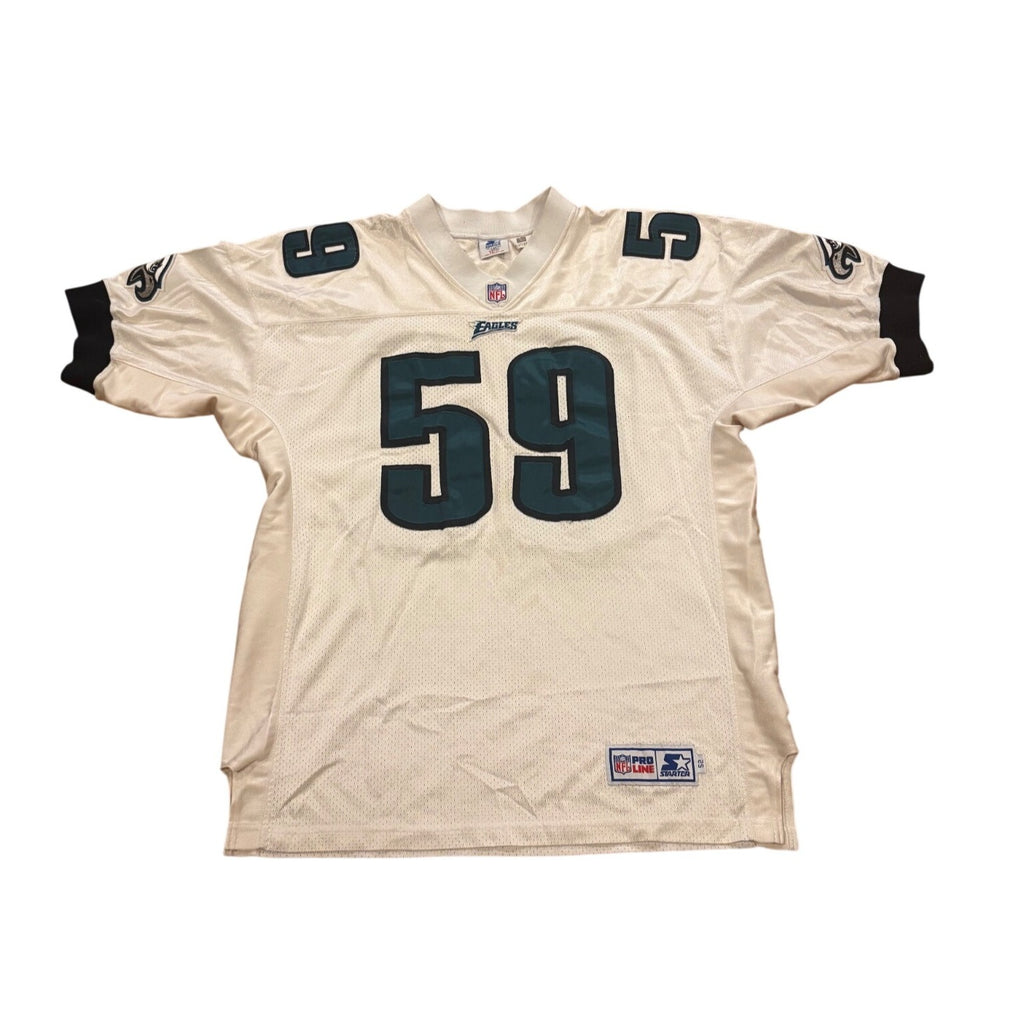 Starter Philadelphia Eagles Mike Mamula #59 NFL Pro Line Jersey Men's Size 52