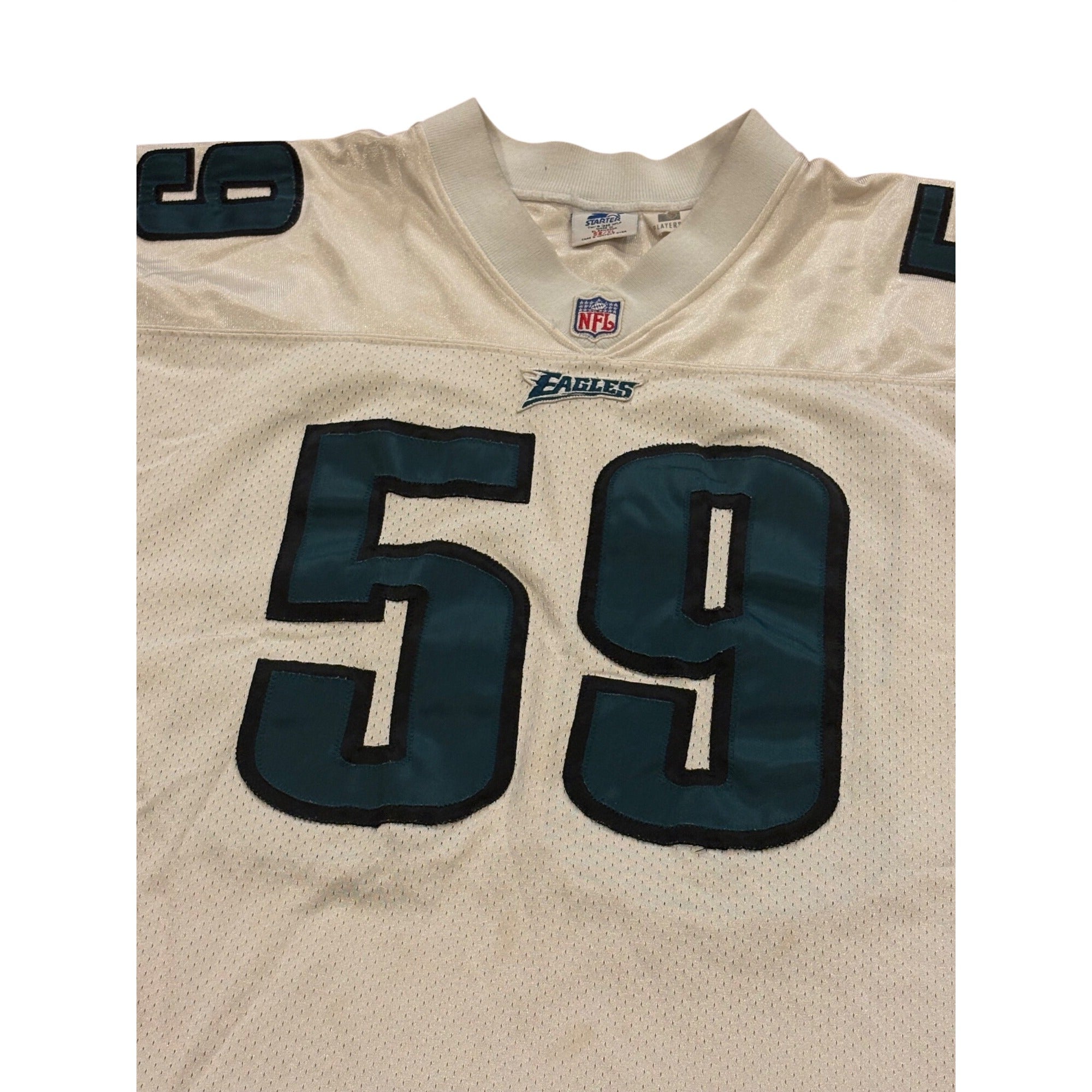 Starter Philadelphia Eagles Mike Mamula #59 NFL Pro Line Jersey Men's Size 52