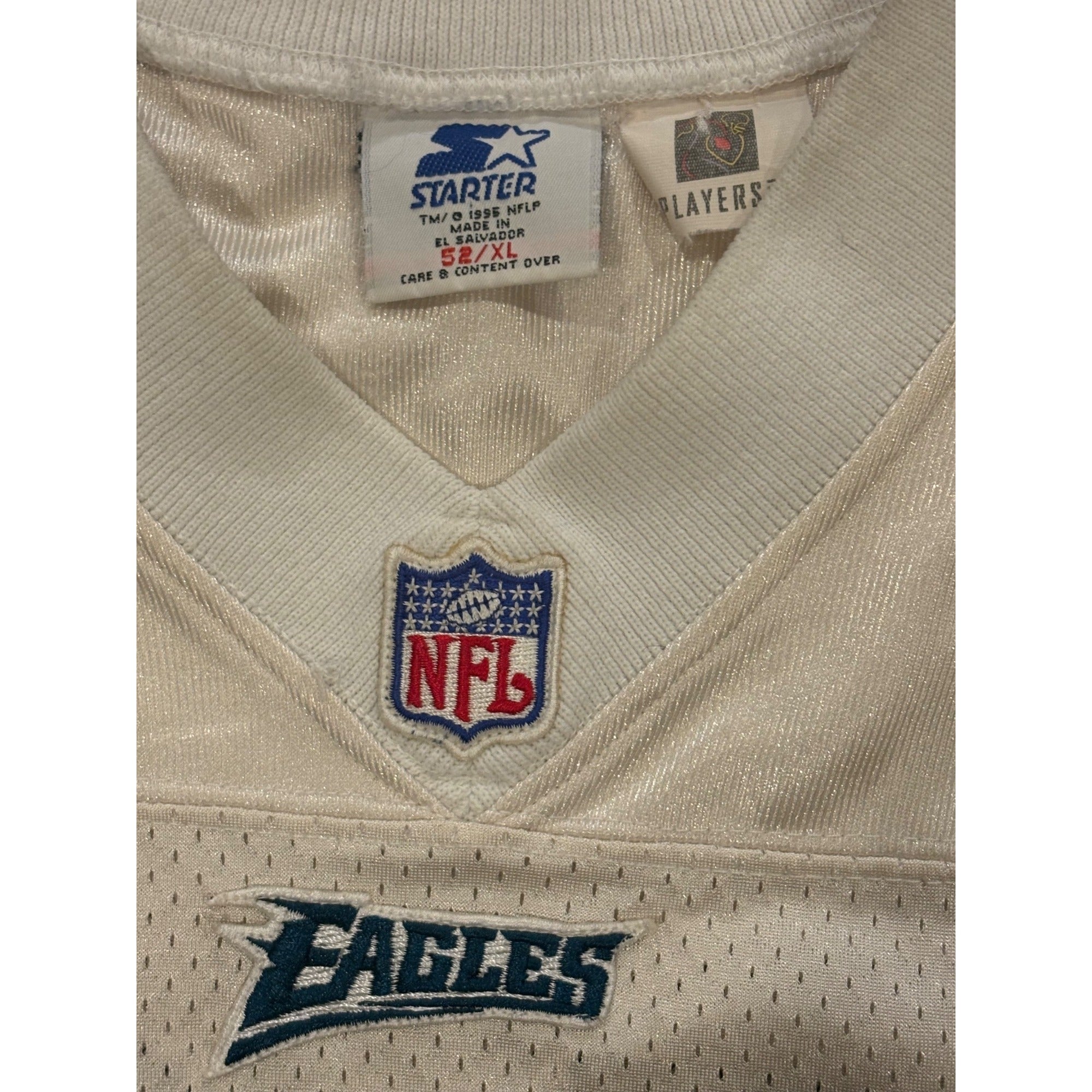 Starter Philadelphia Eagles Mike Mamula #59 NFL Pro Line Jersey Men's Size 52
