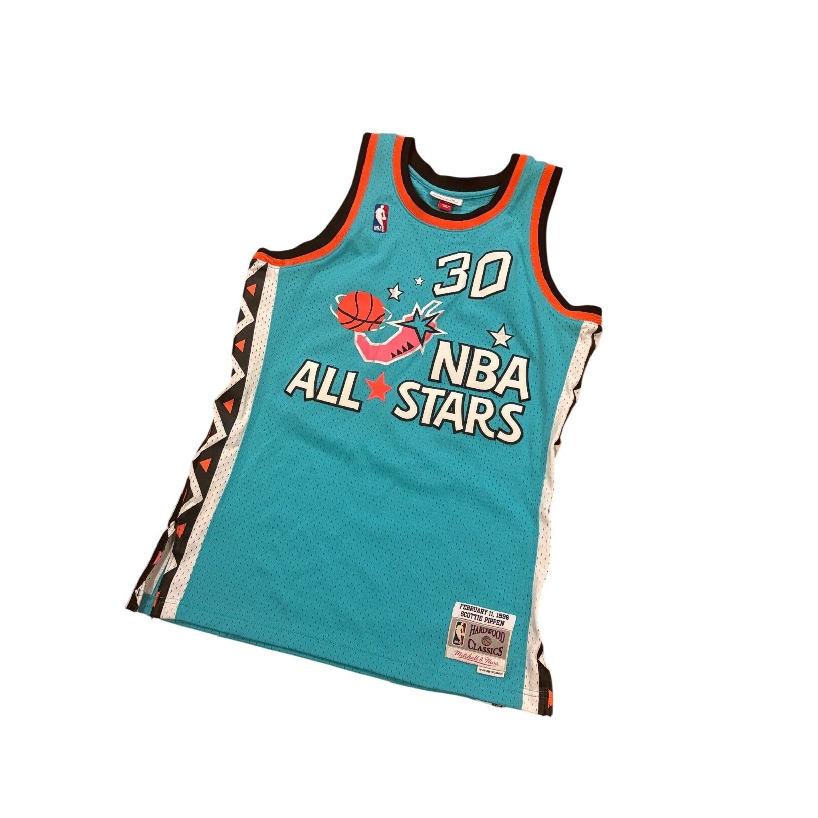 Mitchell & Ness 1996 NBA All-Star Game Scottie Pippen #30 HWC Swingman Jersey M