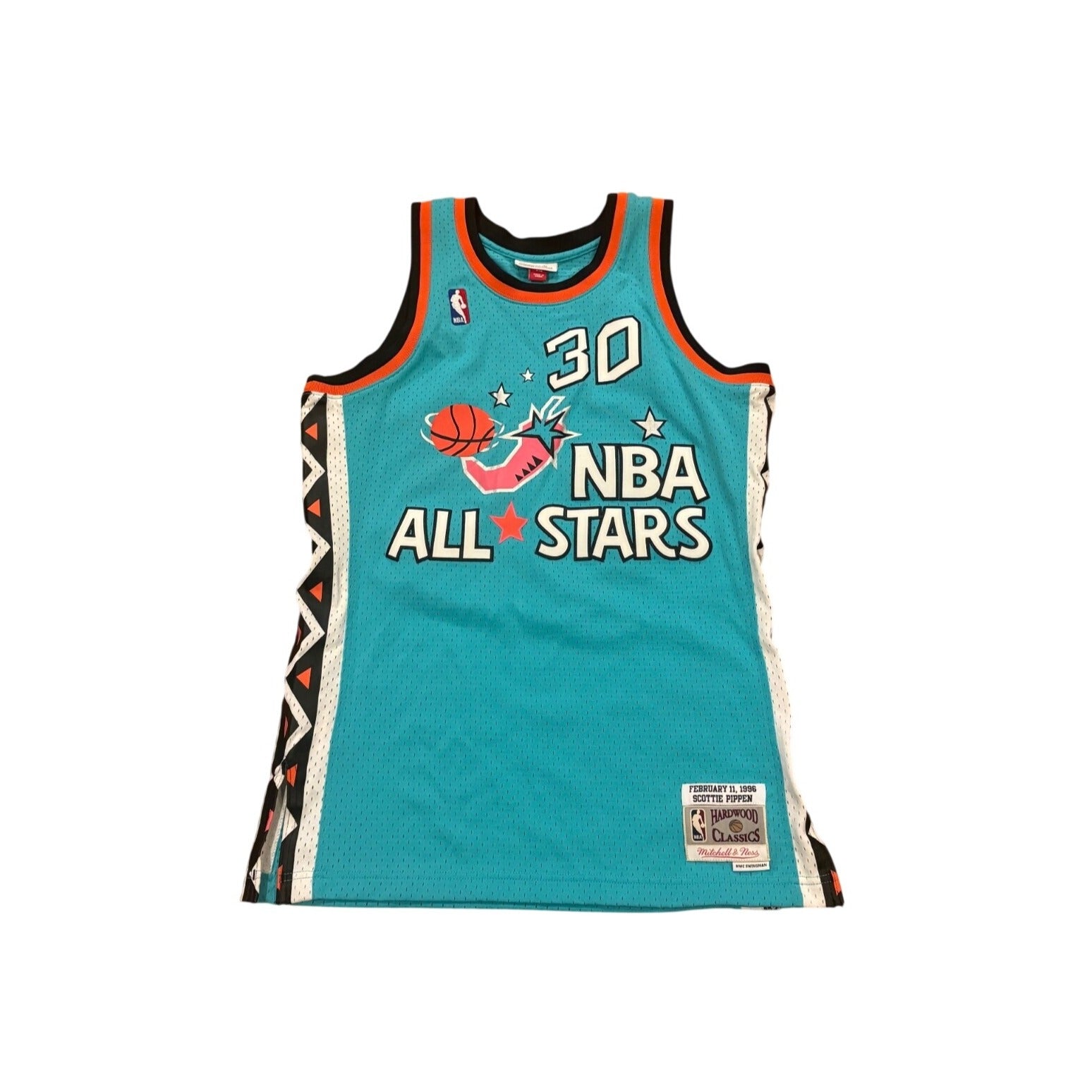 Mitchell & Ness 1996 NBA All-Star Game Scottie Pippen #30 HWC Swingman Jersey M