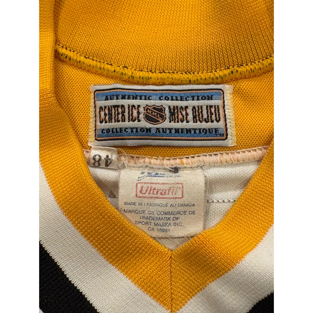 1992-1993 CCM Center Ice Pittsburgh Penguins Mario Lemieux #66 Jersey Men's 48