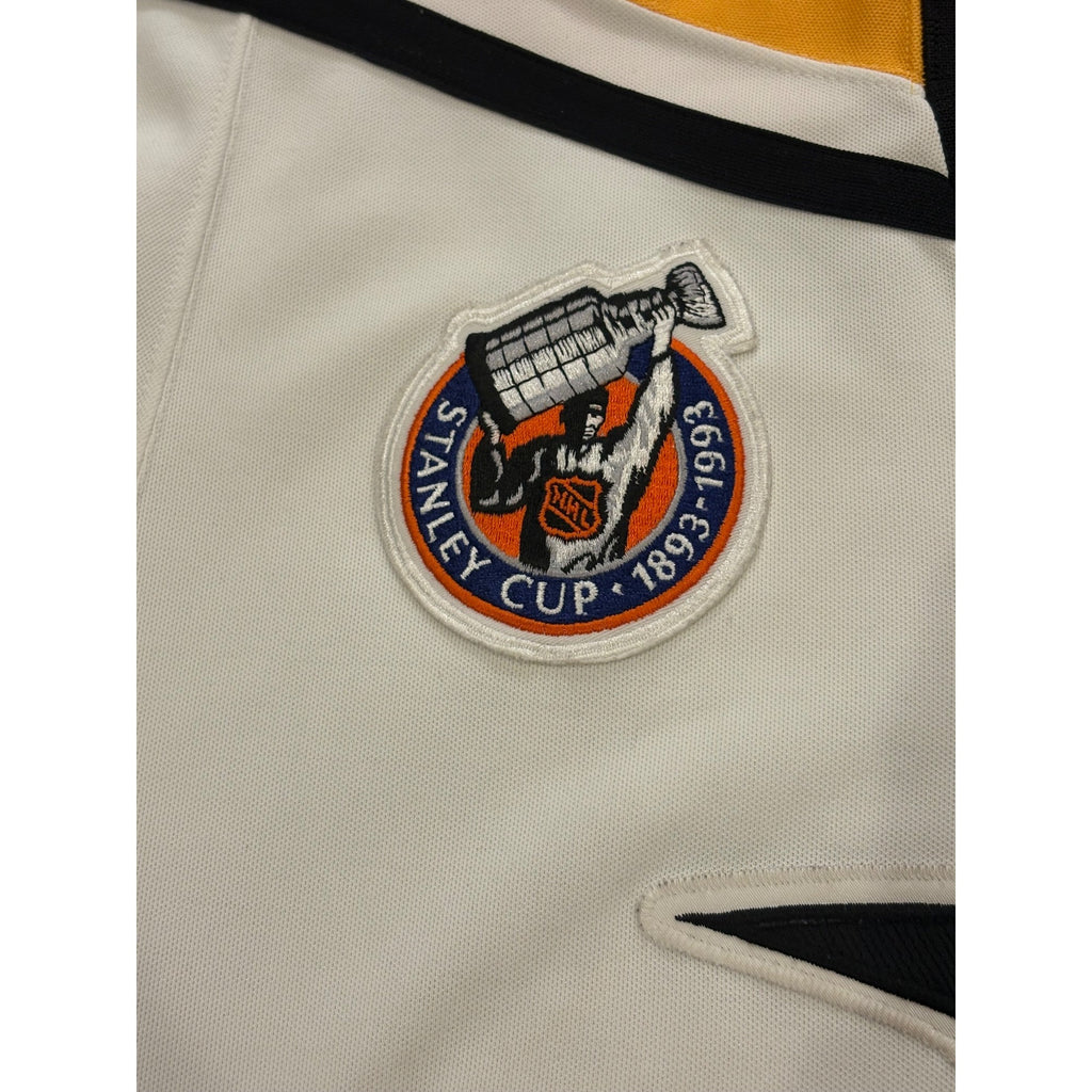 1992-1993 CCM Center Ice Pittsburgh Penguins Mario Lemieux #66 Jersey Men's 48