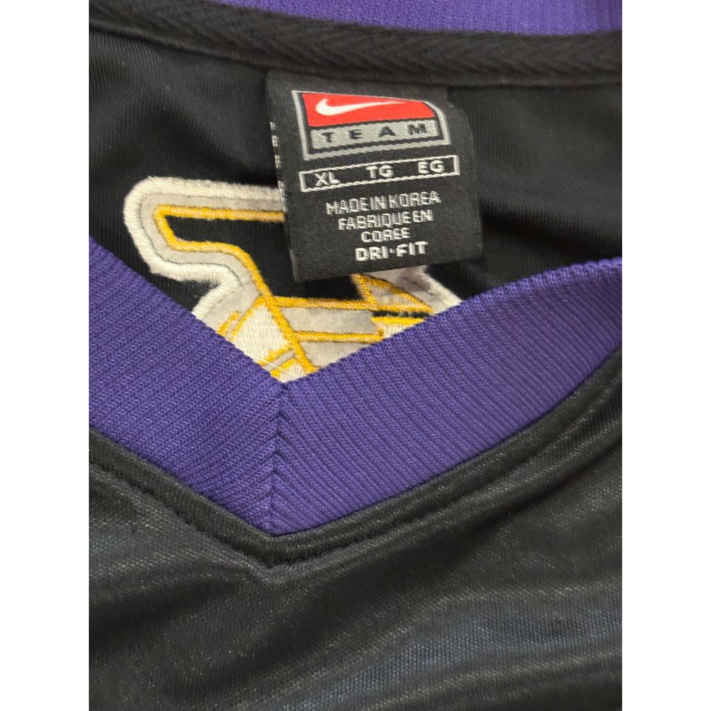 Nike Team Los Angeles Lakers NBA Basketball Shooting Warmup Shirt Black Men’s XL