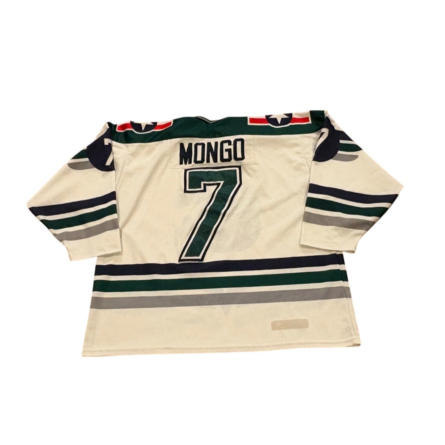 Vintage CCM Houston Aeros AHL IHL Hockey Jersey White Men's Size XL