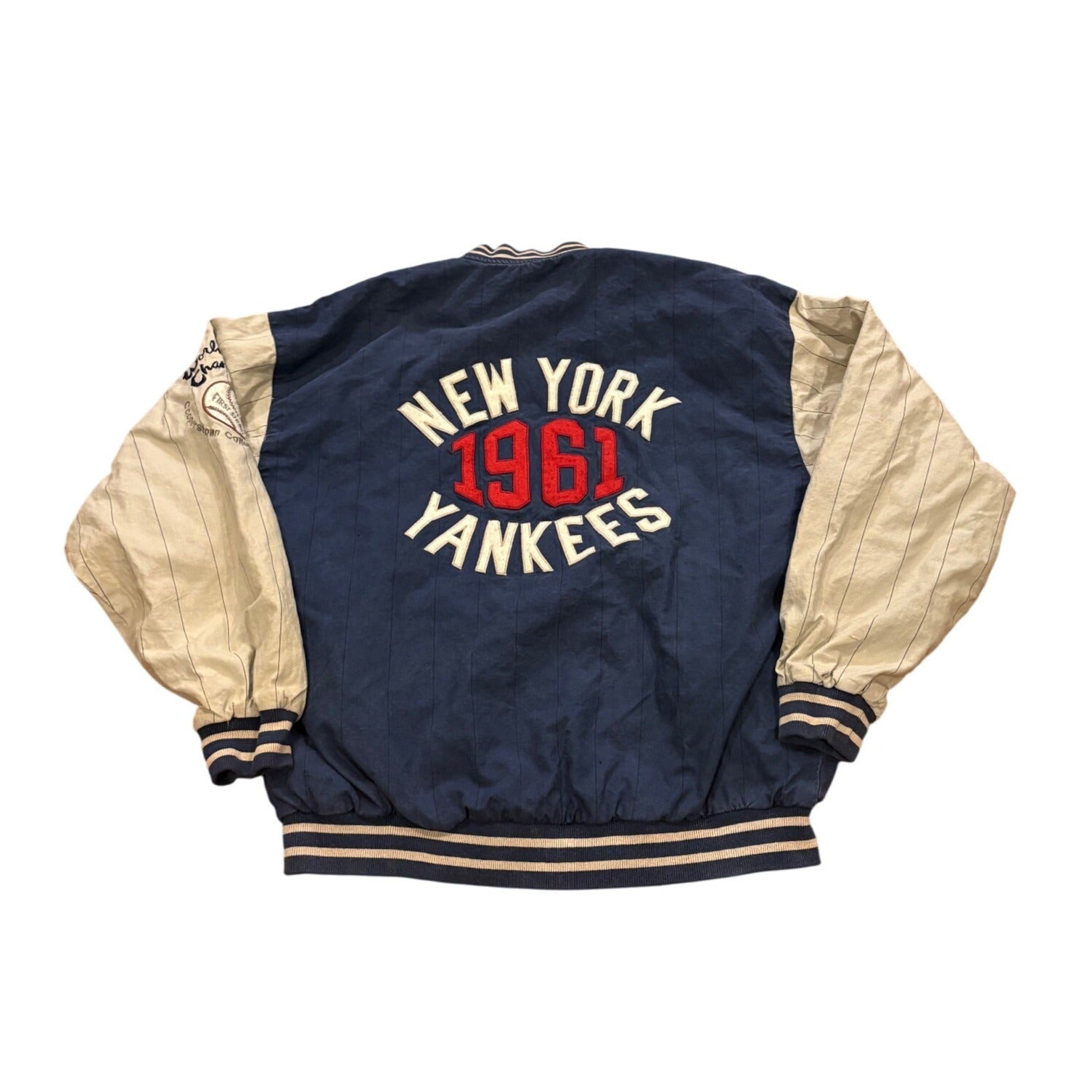 Vintage Mirage 1961 New York Yankees World Championship Reversible Jacket XL