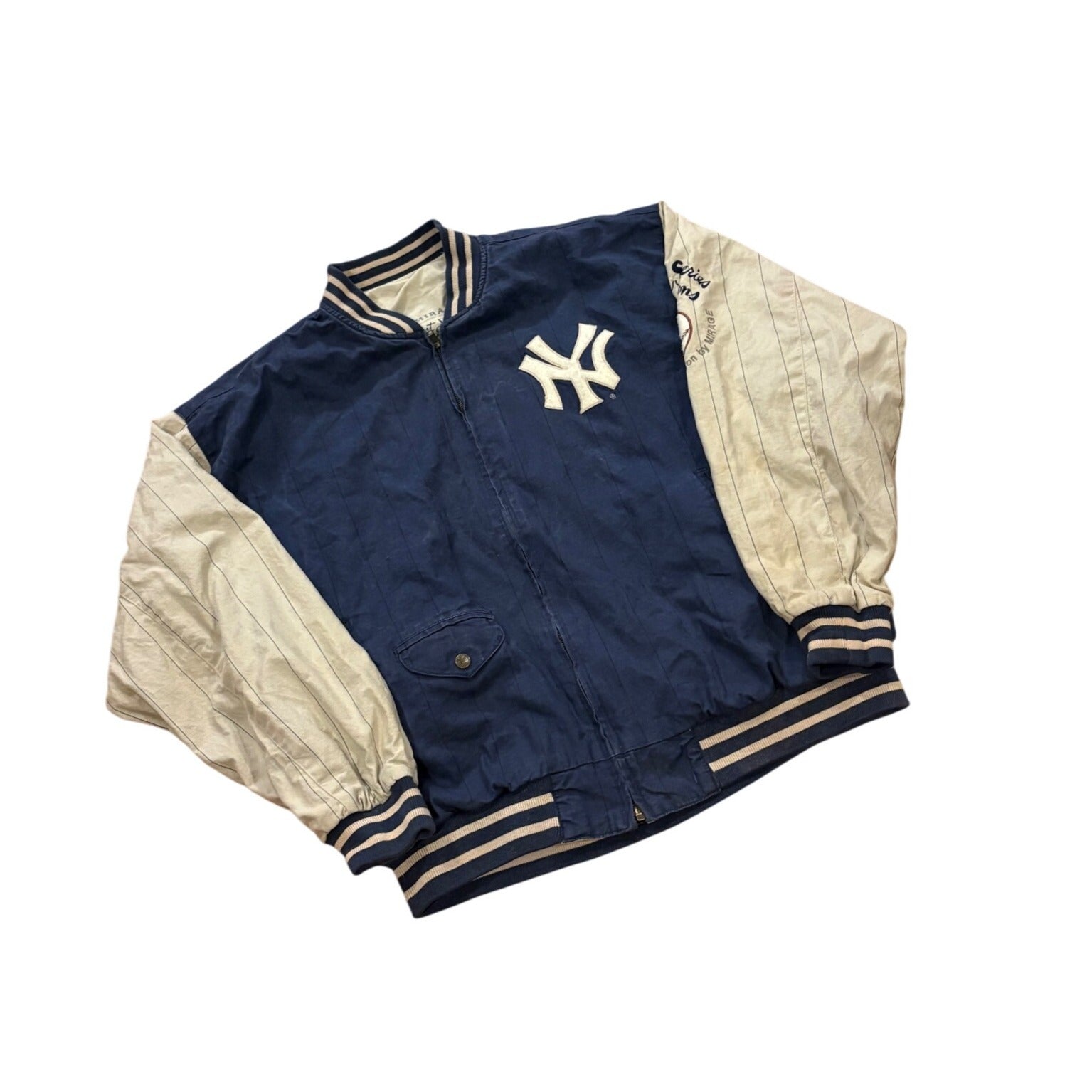 Vintage Mirage 1961 New York Yankees World Championship Reversible Jacket XL