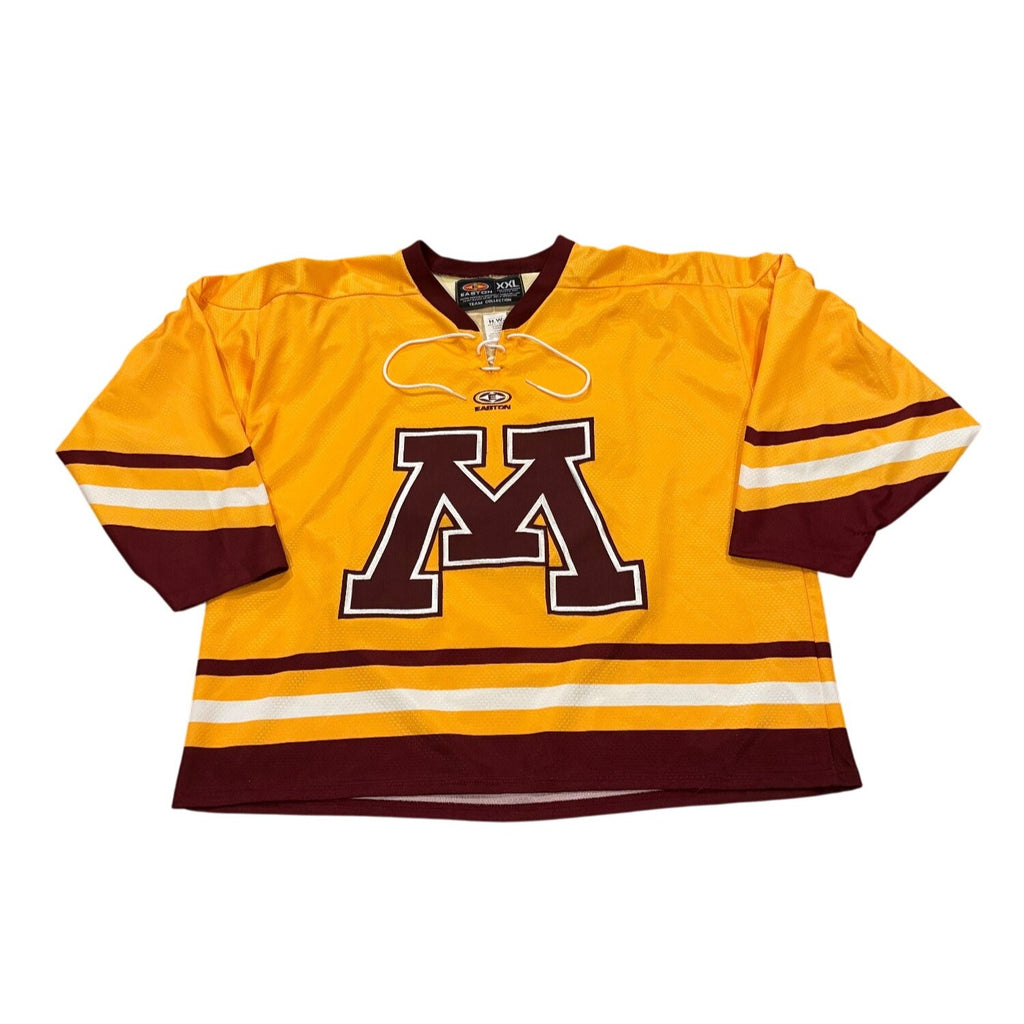 Vintage 2005-2006 Easton Minnesota Golden Gophers Alternate Hockey Jersey 2XL
