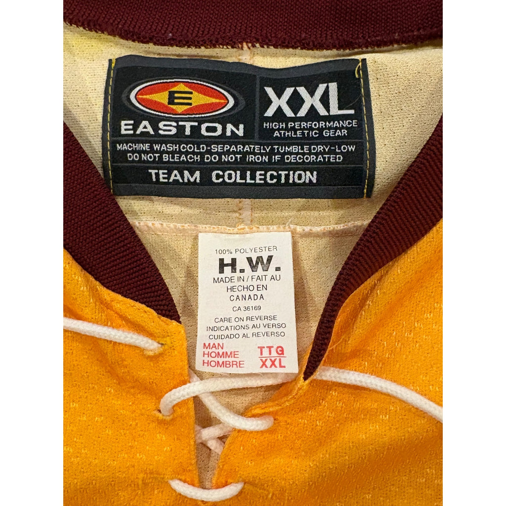 Vintage 2005-2006 Easton Minnesota Golden Gophers Alternate Hockey Jersey 2XL