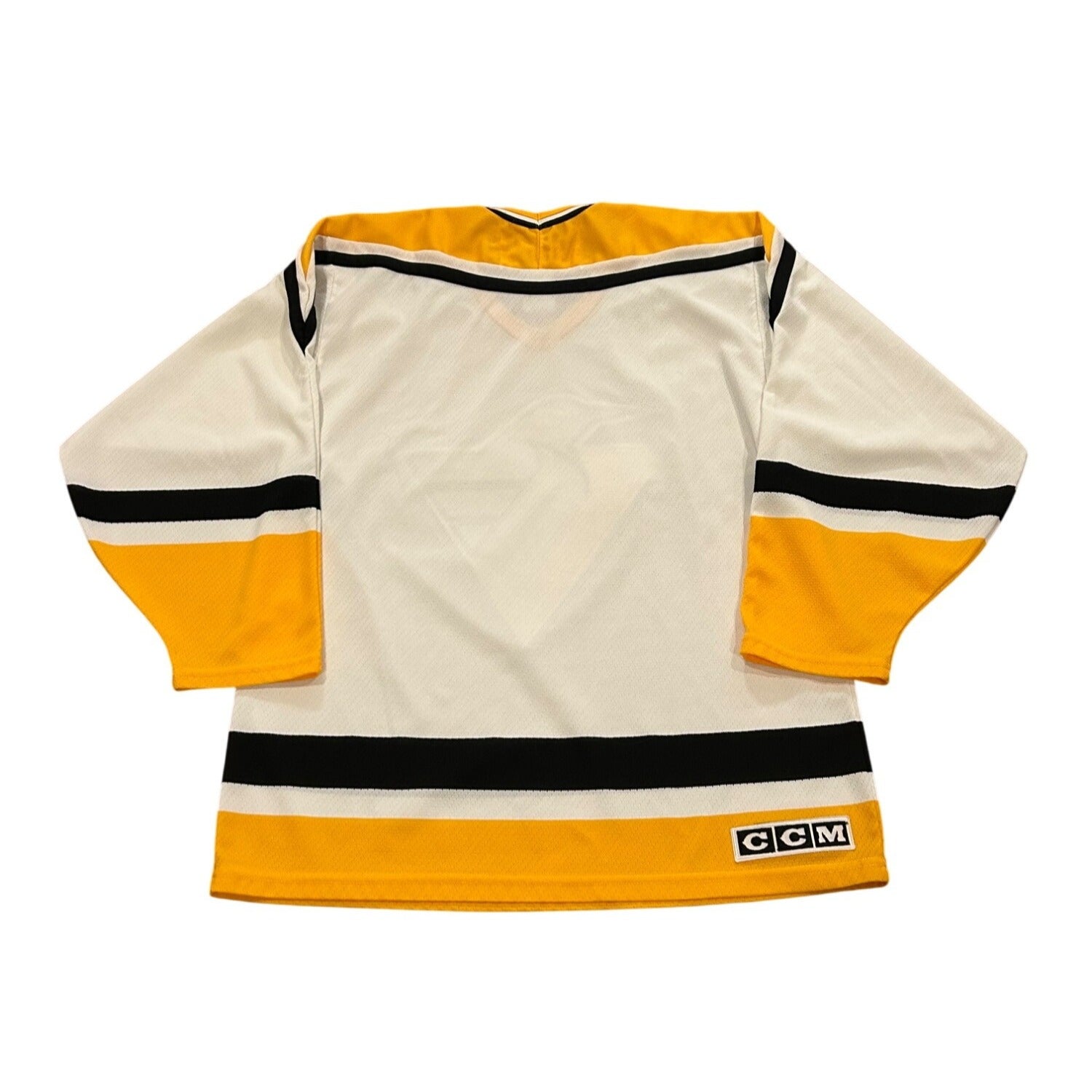 Vintage 1990's Pittsburgh Penguins CCM NHL Stitched Hockey Jersey Men's Medium