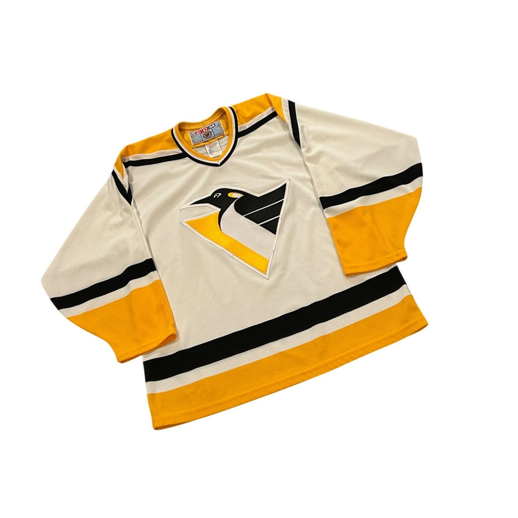 Vintage 1990's Pittsburgh Penguins CCM NHL Stitched Hockey Jersey Men's Medium