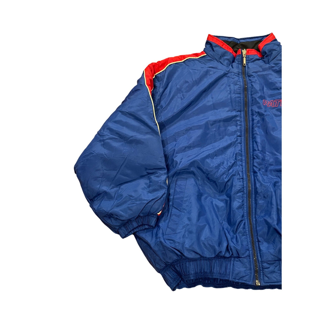 Vintage 90's Starter New England Patriots NFL Reversible Puffer Jacket Men's XL
