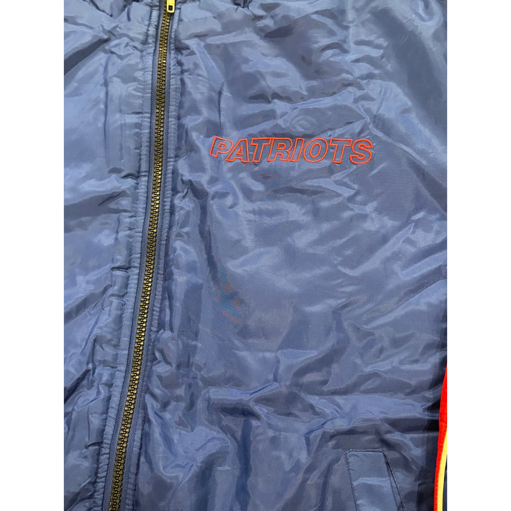 Vintage 90's Starter New England Patriots NFL Reversible Puffer Jacket Men's XL