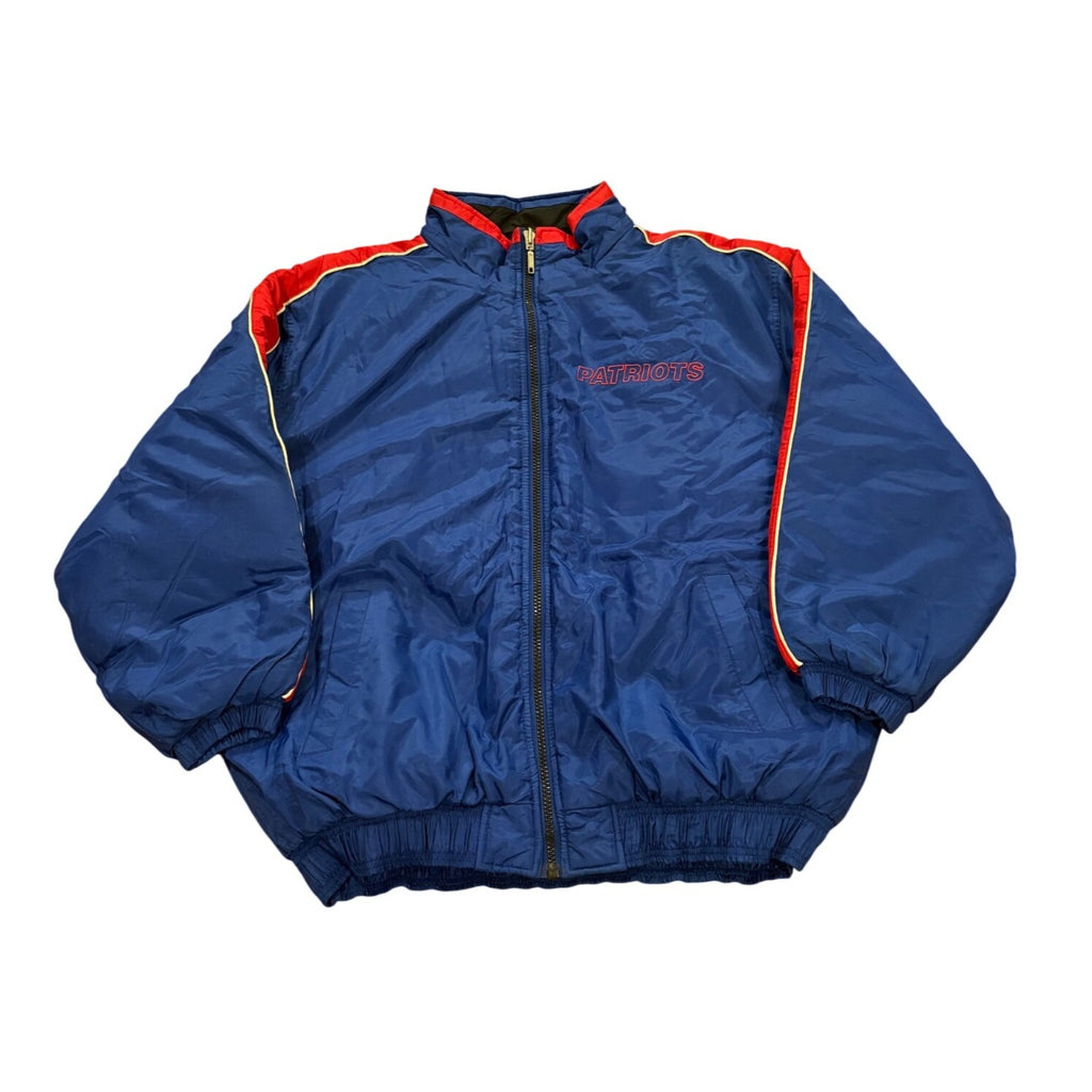 Vintage 90's Starter New England Patriots NFL Reversible Puffer Jacket Men's XL