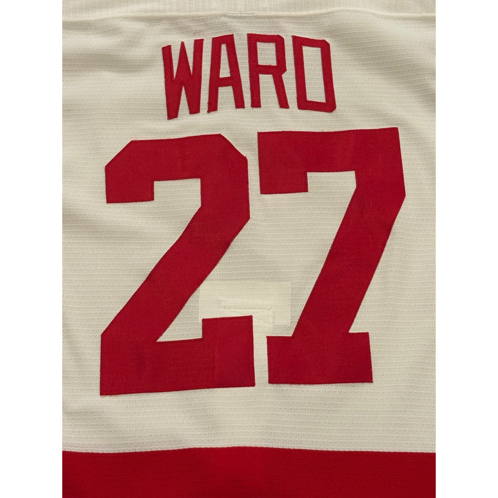 Vintage Nike Detroit Red Wings Aaron Ward #27 Center Ice NHL Authentic Jersey 44