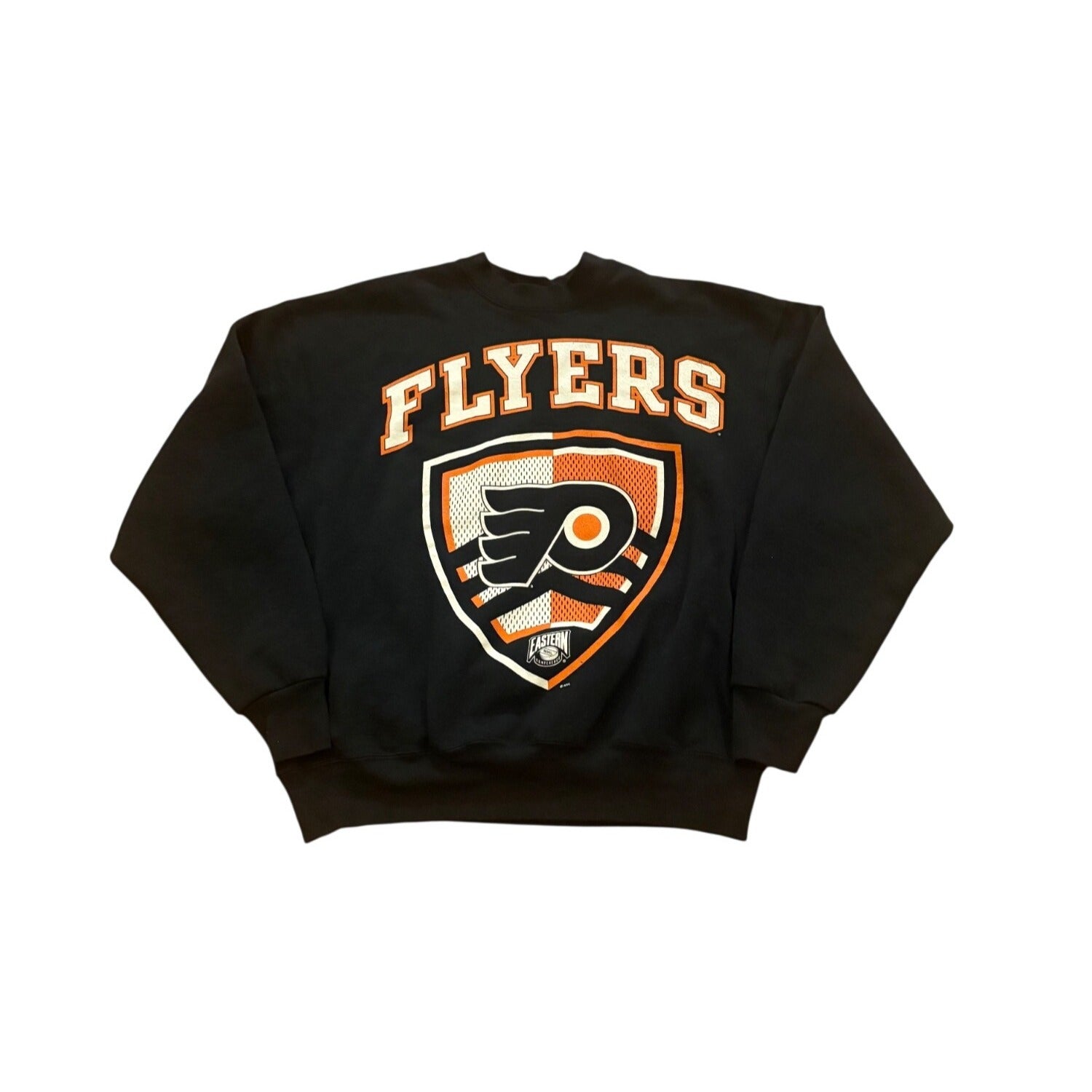 Vintage 90s Pro Player Philadelphia Flyers NHL Hockey Crewneck Sweatshirt XL