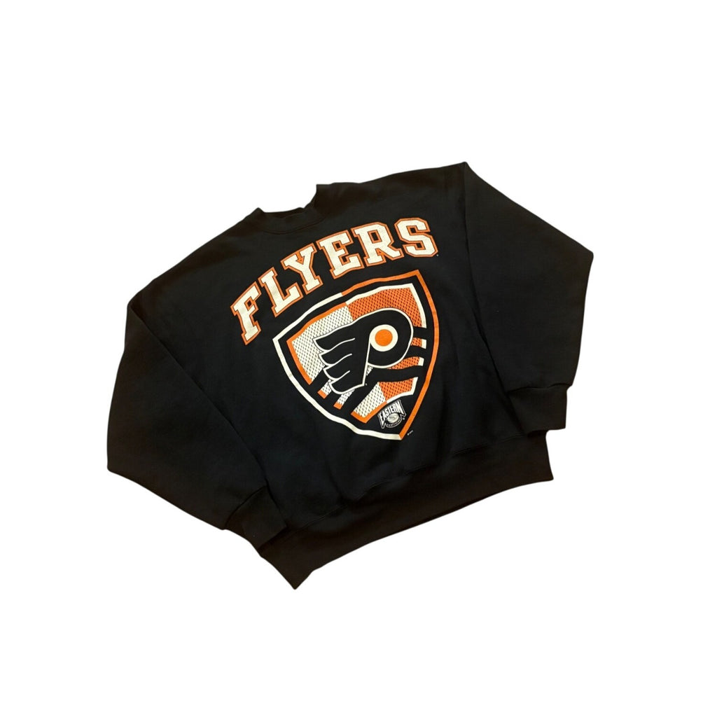 Vintage 90s Pro Player Philadelphia Flyers NHL Hockey Crewneck Sweatshirt XL