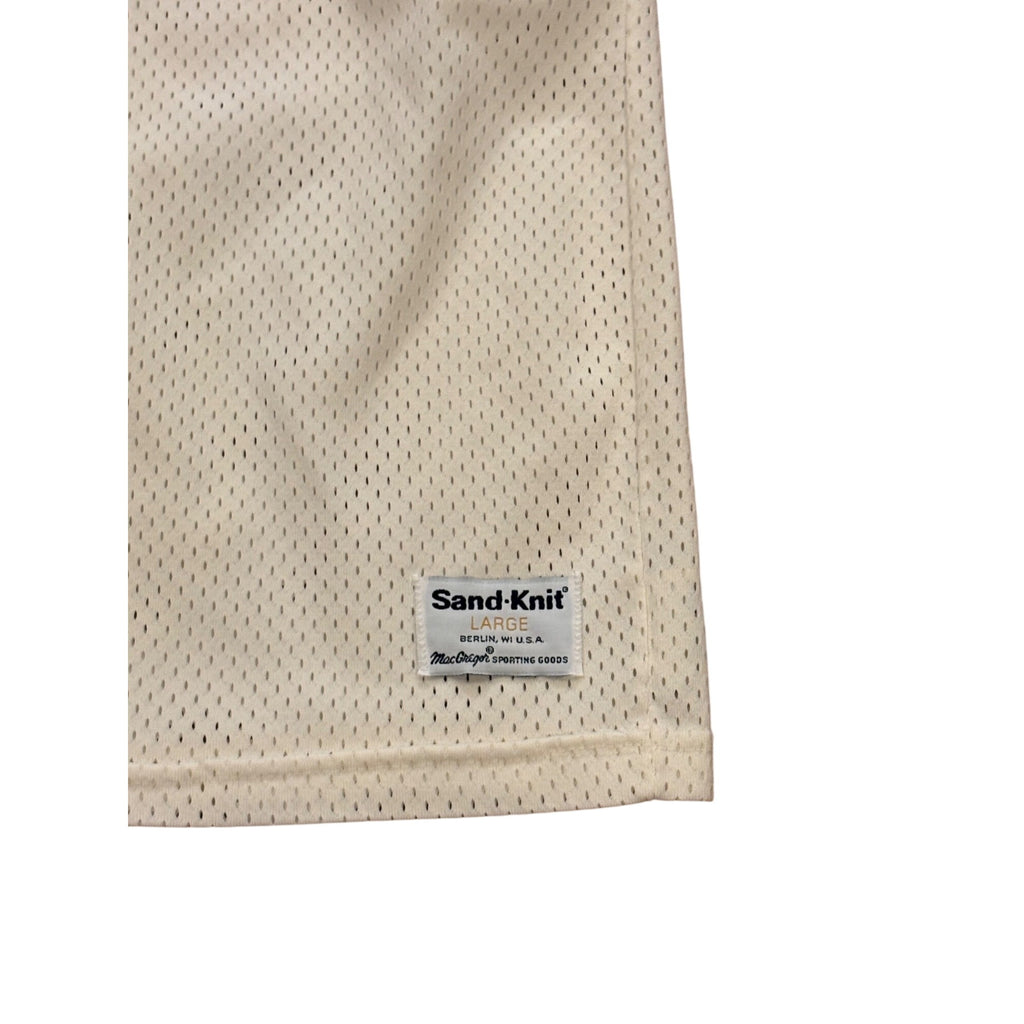 Vintage 80s Sand-Knit Dallas Cowboys Randy White #54 White NFL Football Jersey L